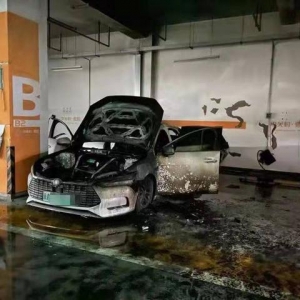 一比亚迪车在北京地下车库起火，公司回应：未爆炸，没有人员伤亡 ...