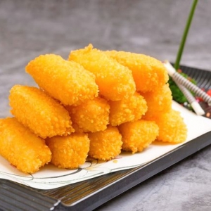 今日推荐食谱【脆皮炸鲜奶】