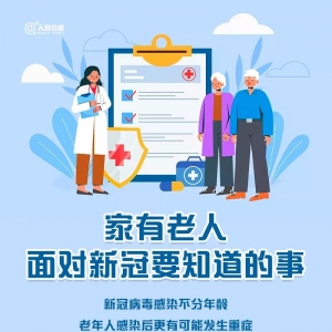 家有老人，面对新冠要知道的事！警惕这些情况