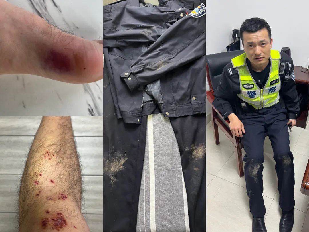 执法记录仪突然天旋地转，记录下生死瞬间！