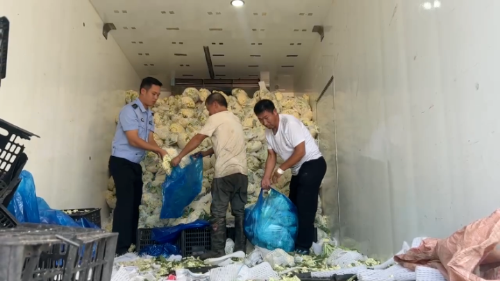 被拒收的14000斤花菜，第二天全部售完！