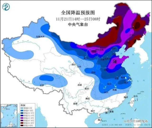 寒潮、暴雪、大风三预警齐发，广东的冷空气走到哪儿了？