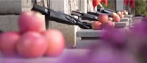 每个烈士墓前都有苹果了！再也不用8名战士分1个……