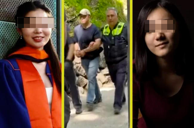 美国男子将2名华裔女生推下深谷致1死1伤，其中一人被性侵！凶手认罪 ... ...