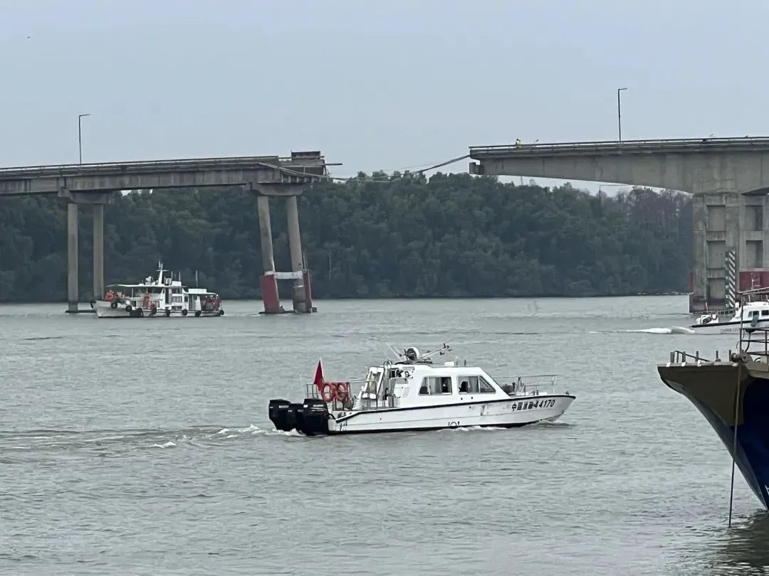 刚刚通报！沥心沙大桥事故已致2人死亡、3人失联