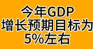 2025年GDP增长目标为何定在5%左右？
