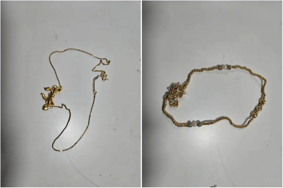 金手链越戴越轻还掉色？知道真相后，女子气坏了