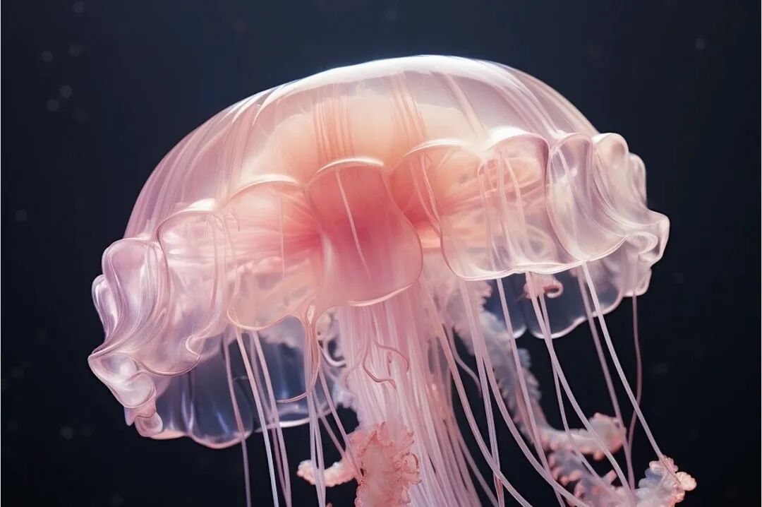 深圳大梅沙惊现粉色水母，有剧毒，请远离！