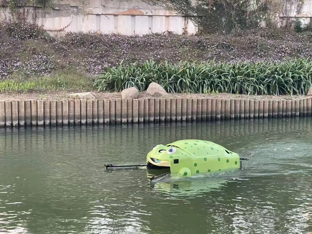 深圳出现可以吃垃圾的“小青蛙”，网友：建议量产