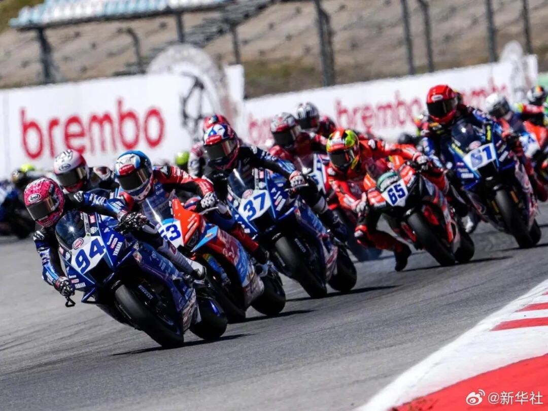 张雪机车，超级杆位赛第2名！